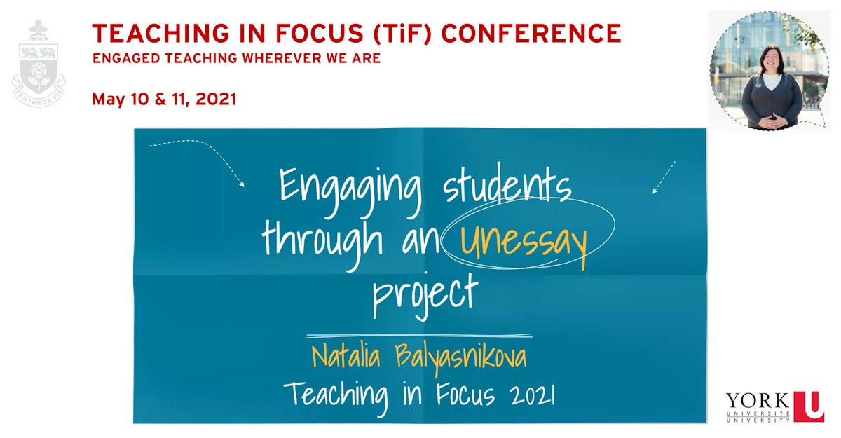 New Practices I Will Carry Forward: Engaging Students through an UnEssay