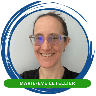 Marie-Ève Letellier, PhD, Kinesiologist